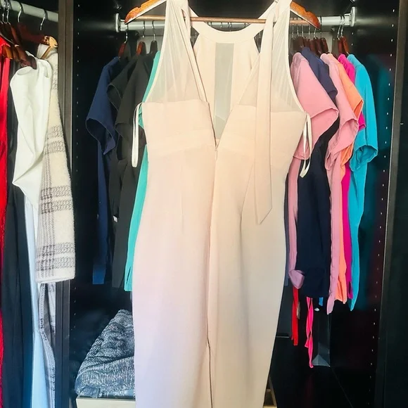 BCBGeneration Blush Backless Dress - Picture 4 of 7